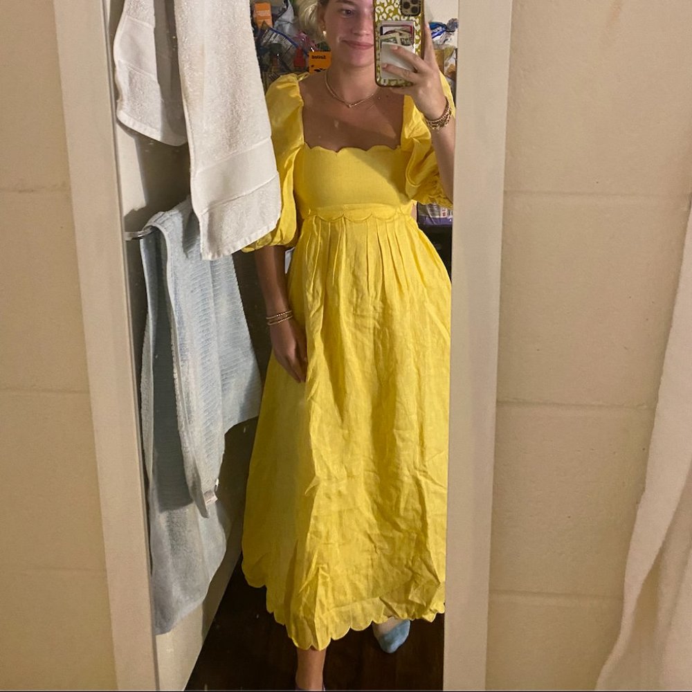 Yellow Mable Maxi dress